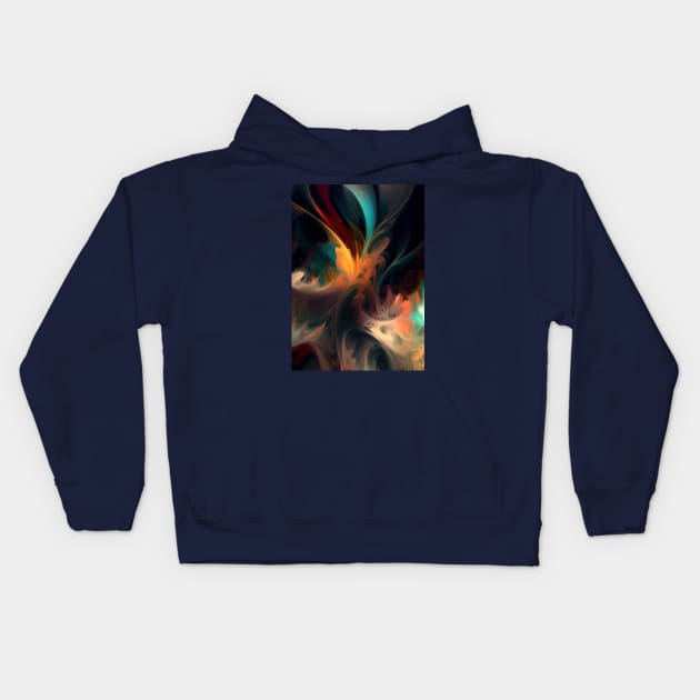 Color splash texture 3 Kids Hoodie by MCAshe spiritual art 